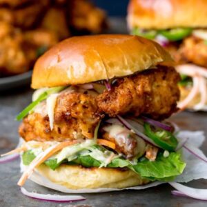 Crispy chicken Burger