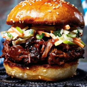 Pulled Beef Burger