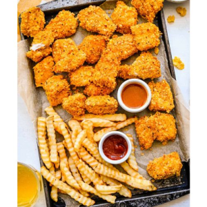 Chicken nuggets & french fries